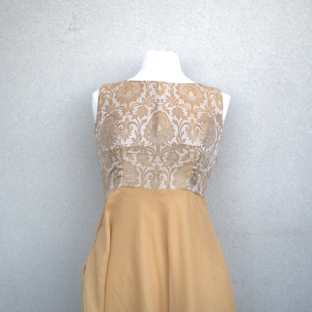 Yellow Dress with Florals